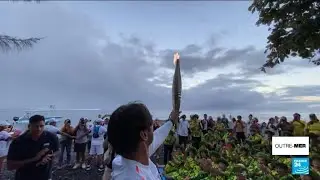 La flamme olympique parcourt les Outre-mer • FRANCE 24