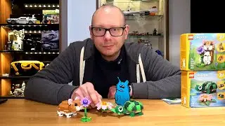 3in1 bekommt Zuwachs. Zwei knuffige Tierchen bei LEGO® 31376 Niedlicher Hamster & 31377 Schildkröte