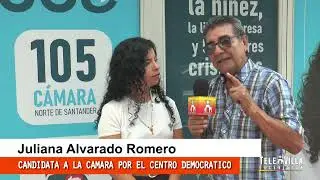 Juliana Alvarado Romero Candidata a la c&aacute;mara por el centro democr&aacute;tico