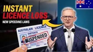 Australia Drivers Warning | Instant Licence Loss | New Speeding & Dangerous Driving Laws
