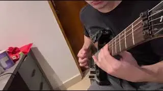 Megadeth - The Killing Road solo cover (first take)