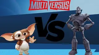 Gizmo VS Iron Giant - Multiversus Gameplay