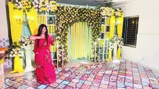Sahera’a haldi night single dance 2025