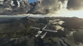 Flight Simulator MSFS 2020: Rundflug &uuml;ber die Lofoten. Lofi relax music.
