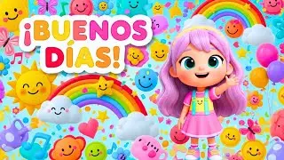 Buenos Días para Niños 🌞 | Canción para Empezar el Día con Alegría y Energía-Cantando con Lisi