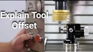 vmc machine me tool offset measure | probe explains all options | Tool length & Dia measure