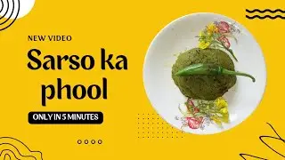 Sarso ka phool Recipe