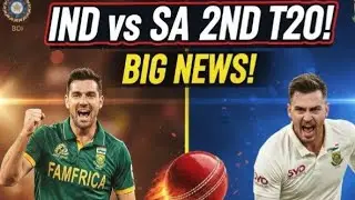 BIG NEWS! Indian vs South Africa 2ND T20! Cricket match #Cricket #Viral  #match #ytshorts 