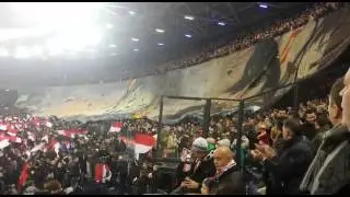 Spandoek Feyenoord - Sevilla