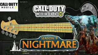 Season 9 Call Of Duty Mobile Nightmare Ost Bass Cover Song