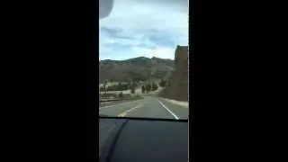 Yellowstone east entrance timelapse