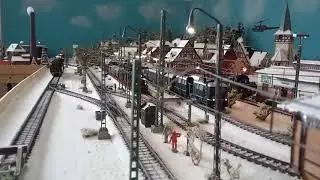 Winteranlage  Märklin  Das Neuste Video !