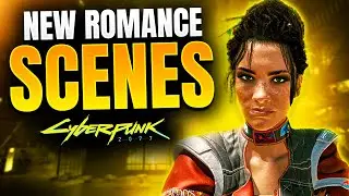 Cyberpunk 2077 - ALL ROMANCE HANGOUT SCENES (Patch 2.1 - Judy, Panam, Kerry, River)