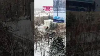 Life in heavy winters 😍#snow #iphone17promax #apple #camera #cameraquality #europe #trending #fyp