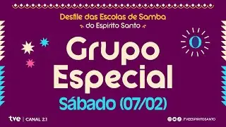 Desfile das Escolas de Samba do ES | Carnaval 2026 | S&aacute;bado - Grupo Especial | 07/02/2026 | 22h