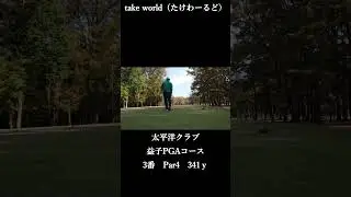 Pacific Club Mashiko PGA Course, No. 3, Par 4 #shorts #golf #golfswing