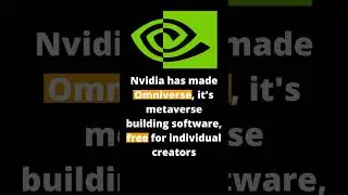 Nvidia has made Omniverse, it's metaverse building software, free for individual creators
