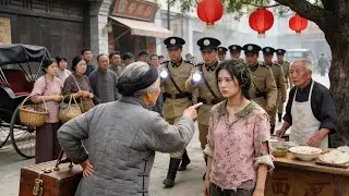 刁蠻老太偷走女孩的箱子拒不承認，哪料女孩竟有警察撐腰！#drama #古装 #中国电视剧