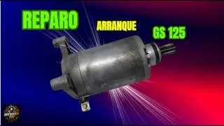 Reparación motor de arranque Suzuki DR 200
