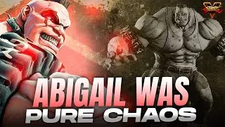 This Character Was PURE CHAOS Ft. Madgear ABIGAIL ▰ SFV Champion Edition ▰ Want To See Him In SF6?