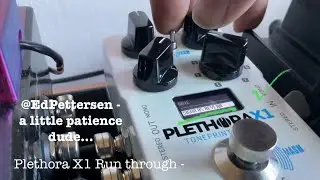@EdPettersen - Plethora X1 running. Sigur Ros Toneprints.  Issues yeah but hey it&rsquo;s Xmas 🤶