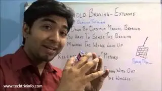 How threshold braking technique works. ✔