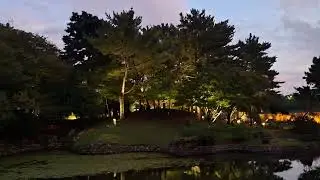 Gyeonglu, Japan Beautiful night view
