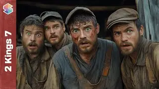 These four starving men found a feast! // 2 Kings 7 Explained