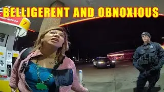 Belligerent Woman Thinks She Knows the Law
