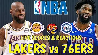 LA LAKERS vs PHILADELPHIA I REGULAR SEASON 2025-26 I PLAY-BY-PLAY REACTIONS & PLAYERS STATISTICS
