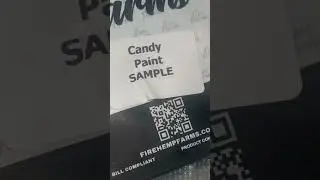 FireFarms: Candy Paint & Edible sample 🎨🍯⛽️👏🏻👏🏻 #trendingshorts #thcareview #thca