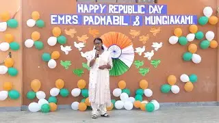 🎙️Inspiring Words : Principal Madam’s Address on 77th Republic Day 🇮🇳 | EMRS Padmabil