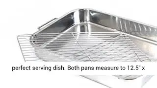 Cook Pro 4-Piece All-in-1 Lasagna and Roasting Pan