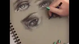 How to draw realistic eye. Five exclusive drawing for beginers . paints. pencil. whitener. etc draw