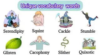Daily use English Words | Unique Vocabulary With Picture | Learn English #vocabulary