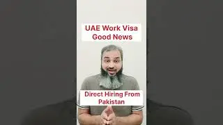 UAE work visa good news for Pakistan #uaenews #uaejobs #dubaivisa #dubaivisalatesupdate #uaevisanews