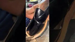ASMR Leather Crafting #craftsmanship #handcraftedshoes #shoes