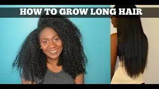 HOW TO GROW CURLY LONG HAIR - NIA IMANI
