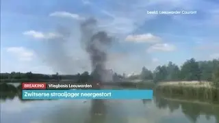 Zwitserse straaljager neergestort - RTL Z NIEUWS