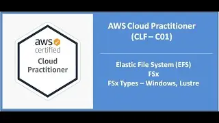 Elastic File System | FSx | AWS File storage | Hindi | #efs #FSx #aws #awstraining  #cloudcomputing