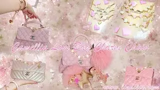 🌸🌸🌸 MY NEW CAMELLIA LOVE BAG CHARM CHAIN COLLECTION 🌸🌸🌸 LINDIESS 💖