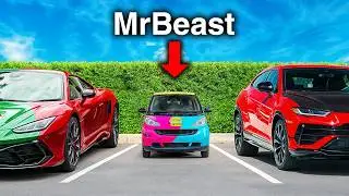Richest Streamer Cars vs MrBeast..