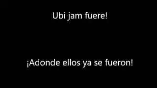 Gaudeamus igitur (latín y español)