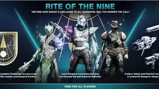 Destiny 2 Rite of the Nine Ep.2 Eternity hub and cutsceen
