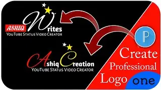 How To Make Professional Logo In PixelLab | Poetry Urdu Logo Design In PixelLab