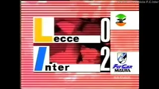 1990-91 (34^ - 26-05-1991) Lecce-INTER 0-2 [Bergomi,Matthaus] Servizio D.S.Rai1