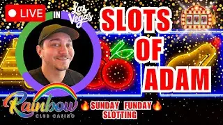 🔴 Slots of Adam 🍎 LIVE slot play at Rainbow Club Casino 🌈 🎰