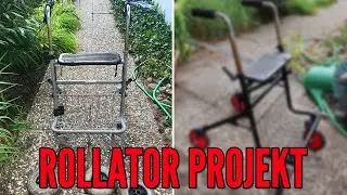 Rollator auffrischen | Ohne Handwerkliches Geschick | DIY | Trial & Error | Einfach Spaß haben