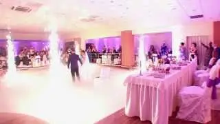 Efecte speciale nuntă: vulcani de interior