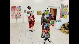 Royal Academy of Arts RA special exhibition, young artists summer show, Mayfair, London, UK